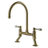 Turner Hastings Cuisine 68 Sink Pack with Brushed Brass Ludlow Bridge Mixer Tap and Accessories PKG038 image NaN
