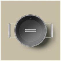 Smeg Five Piece Cookware Set Cream CK5PCCRM hero image