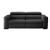Natuzzi Editions Click Charcoal Leather Reclining Sofa SOFARECC18910BI image NaN