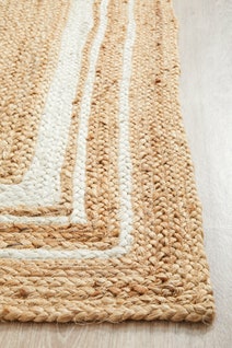 Rug Culture Nosa Large Natural & White Rug 400X80CM - NSA-111-400X80 hero image
