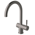 Sussex Taps Voda Sink Mixer Curved Brushed Gunmetal VSMC-13 image NaN