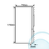 Fisher & Paykel RF610ADUSX4 614L 3 Door Fridge image NaN