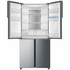 Haier 519L Quad Door Frost Free Fridge with Water Dispenser Satina HRF565YHS image NaN