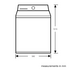 Haier HWT80MW2 8kg Top Load Washing Machine image NaN