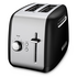 KitchenAid Classic Two Slice Toaster Onyx Black 5KMT2115AOB image NaN