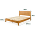 Zinus King Deluxe Solid Wood Bed Frame AU-FPWEN1ZC-12K image NaN