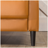 Zinus Benton Mid-Century Faux Leather Sofa 3 Seater - Cognac AU-USSBTF-3CL image NaN