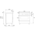 Bertazzoni 90cm Professional Series Freestanding Dual Fuel Oven/Stove PRO906MFESGIT image NaN
