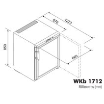 Liebherr Barrique 63 Bottle Wine Storage Cabinet WKB1712 hero image
