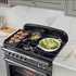 Falcon 90cm Classic FX Stone White-Chrome Dual Fuel Freestanding Oven CLA90FXDFWHCH image NaN