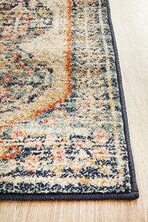 Rug Culture Legacy Medium Multi-coloured Rug 300X80CM - LEG-863-NAVY-300X80 hero image