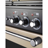 Falcon 90cm Kitchener Freestanding Dual Fuel Oven/Stove Black and Chrome KCH90DFFBL-CH  image NaN