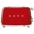 Smeg 50's Style 4 Slice Toaster Red TSF03RDAU