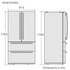 Westinghouse WHE7074SA 619L French Door Frost Free Fridge image NaN