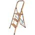 L.T. Williams 3 Step Ladder Wood Grain With Bar 9758 image NaN