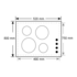 Samsung NZ84J9770EKSA Induction Cooktop image NaN