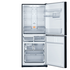 Mitsubishi Electric 421L Bottom Mount Refrigerator Brilliant Black Glass MR-HGS421EX-GBK-A image NaN