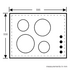 Electrolux 60cm Natural Gas Cooktop EHG645SD image NaN
