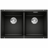Blanco SUBLINE 350/350-U Double Bowl Undermount Sink Black SUB350350UBK5 image NaN
