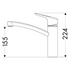 Hansgrohe 14815003 Ecos M Swivel Kitchen Mixer Tap image NaN