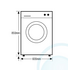 Samsung WW85H5400EW 8.5kg Front Load Washing Machine image NaN