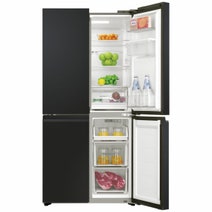 Haier 508L Quad Door French Door Frost Free Fridge Black HRF580YHC hero image