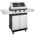 Beefeater 1200 Series 3 Burner LPG BBQ with Trolley Stainless Steel BMG1230SB image NaN