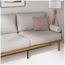 Zinus Arden Sofa 3 Seater Fabric and Bamboo Wood Frame AU-USSTD3ZC-68L hero image