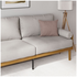 Zinus Arden Sofa 3 Seater Fabric and Bamboo Wood Frame AU-USSTD3ZC-68L image NaN