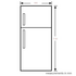 Fisher & Paykel 447L ActiveSmart Top Mount Fridge RF440TLPW6 image NaN