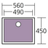 Oliveri PN-MB1550U Pietra Undermount Sink image NaN