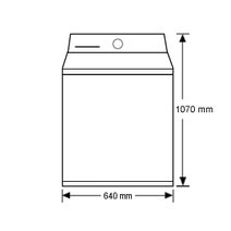 Panasonic NA-FS95G3WAU 9.5kg Top Load Washing Machine hero image