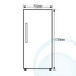 Westinghouse WRM4300SBR 430L Upright Fridge image NaN