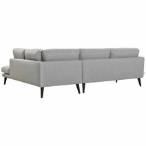 Kalona Vejle Cement 2.5 Seater Left Facing Chaise Sofa 31279-LAF-FRD13 hero image