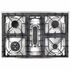 ILVE Professional Plus Series 90cm Dual Fuel Five Burner Double Oven with Milano Knobs PD09PDWE3WH image NaN