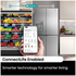 Hisense 483L PureFlat Slim French Door Refrigerator with Non-Plumbed Ice and Water Dispenser Stainless Steel HRCD483TSW image NaN