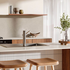 Oliveri Pepe Swivel Mixer Tap Nickel PT2025-BN image NaN