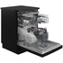 Beko 60cm Freestanding Black Dishwasher BDFB1630B image NaN
