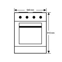 Chef CFG503WALP Freestanding LPG Oven/Stove hero image