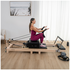 Lifespan Fitness Contour 2 Folding Wood Pilates Reformer Set Black LFRF-CONTFLD2 image NaN