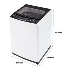 Euromaid 8kg Top Load Washing Machine ETL800FCW hero image