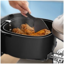 Philips 5000 Series 7.2L XXL Airfryer with Steam Black NA547-07 hero image