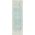 Rug Culture Evoke Extra Large White Blue Rug 500X80CM - EVO-253-WBLU-500X80 image NaN