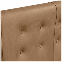 London Leather Richmond Queen Bed Base & Bedhead HCRCODBDQBCAM hero image