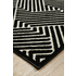 Rug Culture York Large Black & Natural Rug 290X200CM - YRK-CIND-GLD-290X200 image NaN