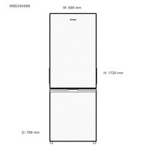 Westinghouse 453L Bottom Mount Fridge WBE4504BBL hero image