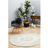 Rug Culture Century Medium Multi-coloured Rug 200X200CM - CEN-922-WHT-200X200 image NaN