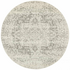 Rug Culture Evoke Large White Silver Rug 240X240CM - EVO-253-WSIL-240X240 image NaN