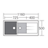 Oliveri ST-BL1510 Santorini Topmount Sink image NaN