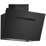 Siemens iQ700 80cm Inclined Canopy Rangehood Matte Black LC81KANB5 hero image